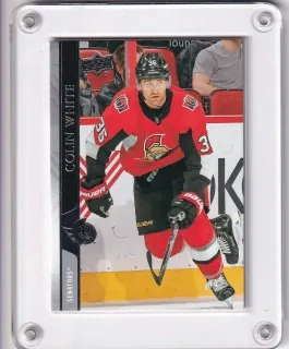 White Colin Upper Deck 2020-21 č.131