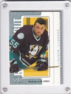 Burnett Garrett ITG VIP Rookie Debut 2003-04 /48 č.10