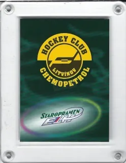 Znak klubu Litvínov OFS 1998-99 Znak klubu č.Logo
