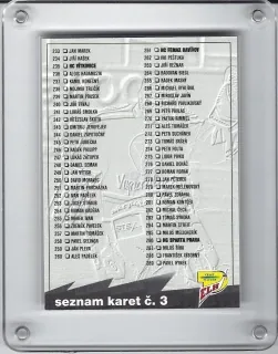 Seznam karet č.3 OFS 2000-01 č.420