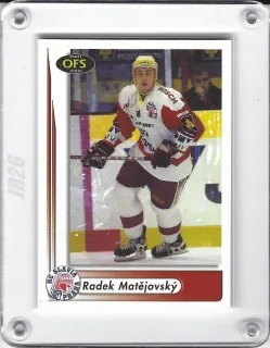 Matějovský Radek OFS 2001-02  č.9