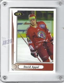 Appel Error Card (chybí logo klubu) David OFS 2001-02  č.186