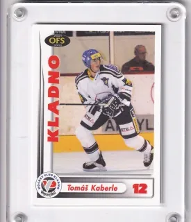 Kaberle (chybová karta bez barvy) Tomáš OFS 2001-02 RE č.RE04D