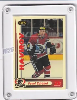 Zdráhal Pavel OFS 2001-02 RE-žlutá č.RE13D