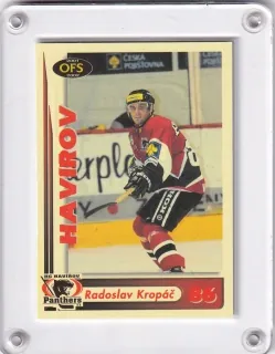 Kropáč Radoslav OFS 2001-02 RE-žlutá č.RE14D