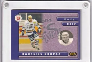 Kropáč Radoslav OFS Plus 2003-04 Insert S -  Góly LOGO Pardubice č.G-03