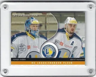 Málek Roman (G) /Moravec David  OFS 2005-06 Klubová karta č.K08
