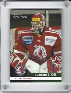 Vojtek Martin OFS 2005-06 Seznam karet č.S05