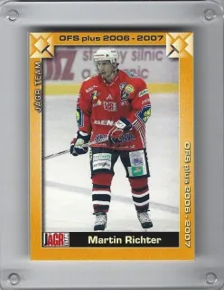 Richter Martin OFS 2006-07 Jágr team č.JT08