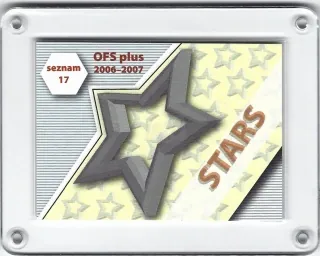 Seznam insertů Stars  OFS 2006-07 Logo klubu - seznam karet č.S17