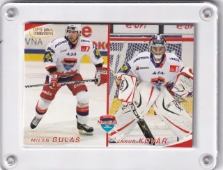 Č.Budějovice Gulaš Milan / Kovář Jakub  OFS 2008-09 Klubová karta č.K01