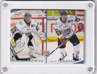 Kladno Kopřiva Miroslav  / Tenkrát Petr OFS 2008-09 Klubová karta č.K03