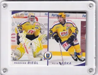 Zlín Biegl Radovan  / Leška Petr OFS 2008-09 Klubová karta č.K13