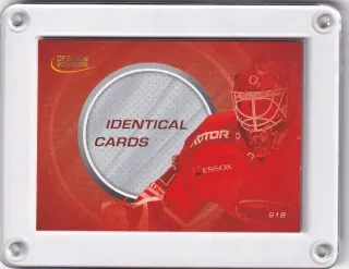 Identical cards (Roman Turek)  OFS 2008-09 Seznam karet č.S18