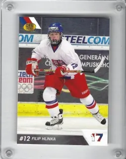 Hlinka Filip OFS 2010-11 ČR Reprezentace 17  č.CZE17-06