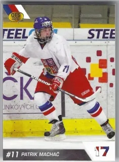 Machač Patrik OFS 2010-11 ČR Reprezentace 17  č.CZE17-21