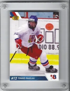 Pavelka Tomáš OFS 2010-11 ČR Reprezentace 18 č.CZE18-19
