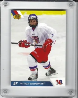 Brzobohatý Patrick OFS 2010-11 ČR Reprezentace 18 č.CZE18-22