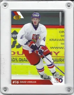 Videlka David OFS 2010-11 ČR Reprezentace 20 č.CZE20-07