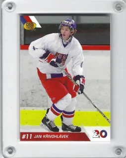 Křivohlávek Jan OFS 2010-11 ČR Reprezentace 20 č.CZE20-10
