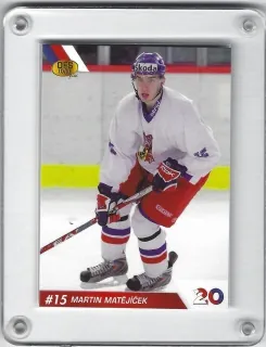 Matějíček Martin OFS 2010-11 ČR Reprezentace 20 č.CZE20-14