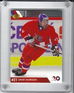 Dvořáček David OFS 2010-11 ČR Reprezentace 20 č.CZE20-25
