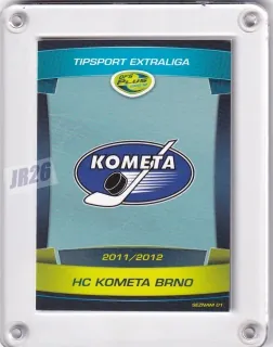  Logo Klubu - Brno OFS 2011-12 Seznam karet 1 of 400 č.S01