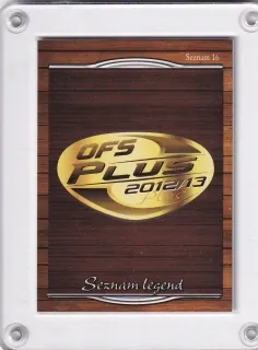 Seznam Legend  OFS 2012-13 Seznam karet č.seznam16