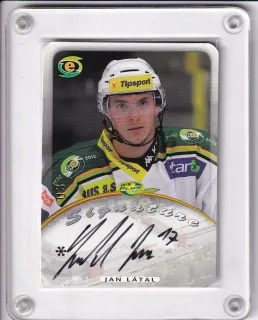 Látal Jan OFS 2012-13 Signature GOLD DIE-CUT č.sig04