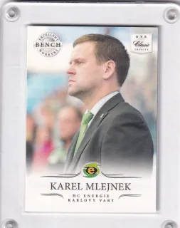Mlejnek Karel OFS 2014-15 I.série Excellent Bench Workers 1of169 č.BW-23