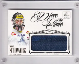Schwarz Marek OFS 2014-15 II.série Piece of the Game– Jersey x/175 č.PG-30