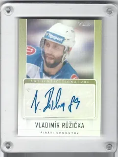 Růžička Vladimír OFS 2016-17 Authentic Signature /39 č.AS-042