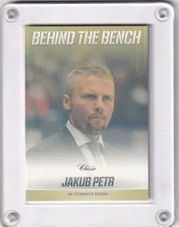 Petr Jakub OFS 2016-17 Behind the Bench 1of100 č.BB-02