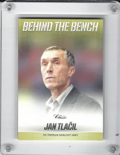 Tlačil Jan OFS 2016-17 Team Edition: Behind the Bench 1of100 č.BB-03