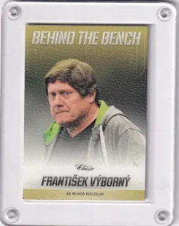 Výborný František OFS 2016-17 Bonusová karta /10: Behind the Bench č.BB-09