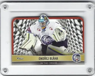 Ondřej Bláha OFS 2016-17 In the Crease 1of100 č.IC-30
