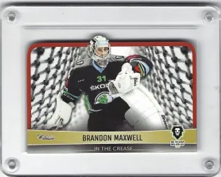 Maxwell Brandon OFS 2016-17 In the Crease 1of100 č.IC-35