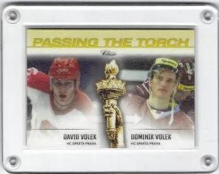 Volek David / Volek Dominik OFS 2016-17 Bonusová karta /10: Passing the Torch č.PT-14