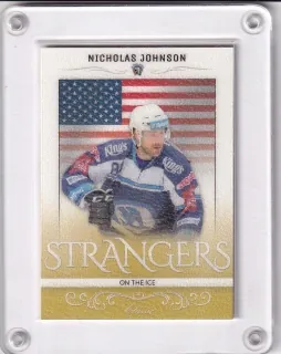 Johnson Nicholas OFS 2016-17 Bonusová karta /10: Strangers on the Ice  - USA č.SI-06