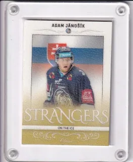 Jánošík Adam OFS 2016-17 Bonusová karta /10: Strangers on the Ice  - Slovensko č.SI-46