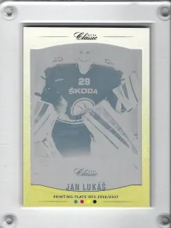 Lukáš Jan OFS 2016-17 Printing Plate 1of1 č.124
