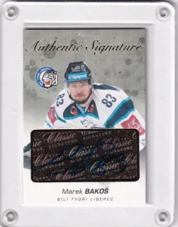Bakoš Marek OFS 2017-18 Authentic Signature - GOLD /6 č.AS-110