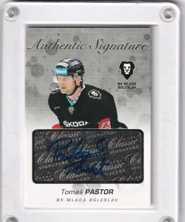 Pastor Tomáš OFS 2017-18 Authentic Signature - PLATINUM /29 č.AS-131