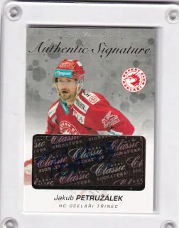 Petružálek Jakub OFS 2017-18 Authentic Signature Gold /6 č.AS-26