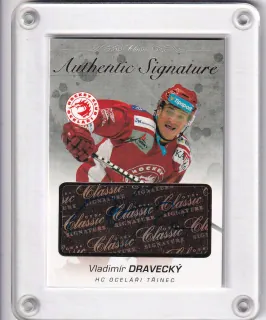 Dravecký Vladimír OFS 2017-18 Authentic Signature Gold /6 č.AS-28