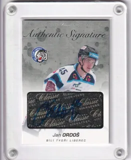Ordoš Jan OFS 2017-18 Authentic Signature Platinum /29 č.AS-38