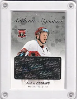 Džerinš Andris OFS 2017-18 Authentic Signature Platinum /29 č.AS-45