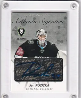 Růžička Jan OFS 2017-18 Authentic Signature Platinum /29 č.AS-61