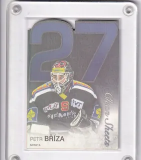 Bříza Petr OFS 2017-18 Clean Sheets (vychytané nuly v ELH) Die-cut Rainbow /19 č.CS-13