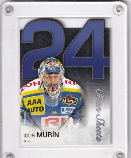 Murín Igor OFS 2017-18 Clean Sheets (vychytané nuly v ELH) Die-cut /99 č.CS-15